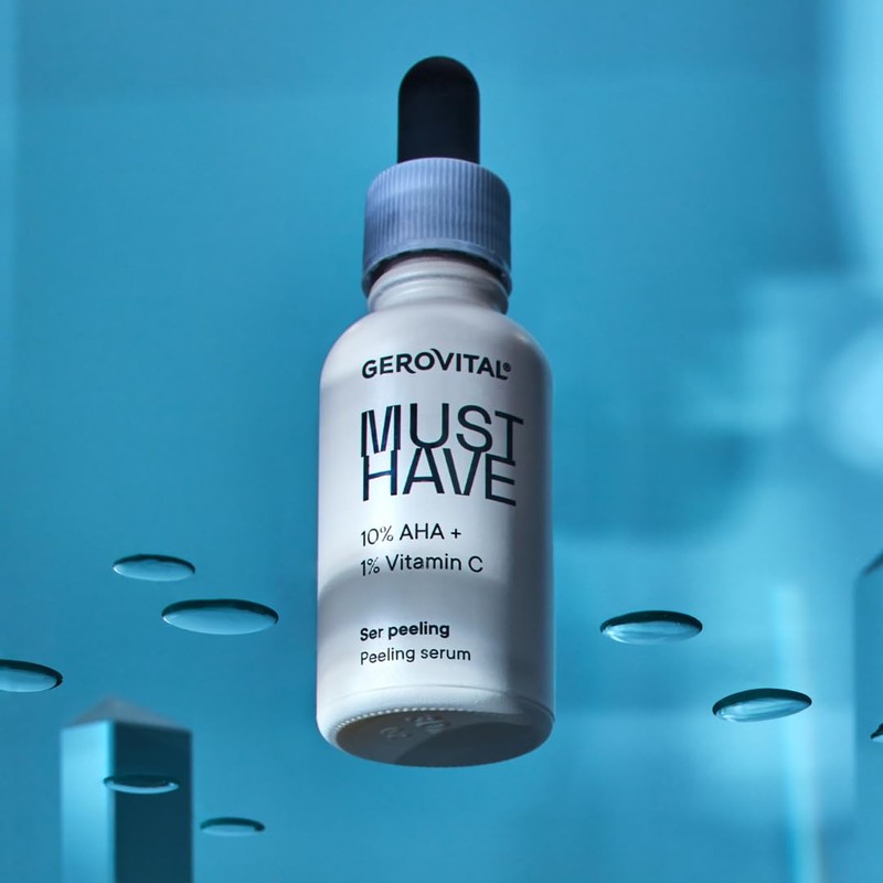 Gerovital Must Have Exfoliating Serum with 10% AHA & 1%