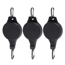 MAXQUU 3 Pieces of Telescopic Gardening Hooks, Creative Flower Pot Hooks, Bird Cage Hanging Tools, Suitable for Flower Shops and Balcony.