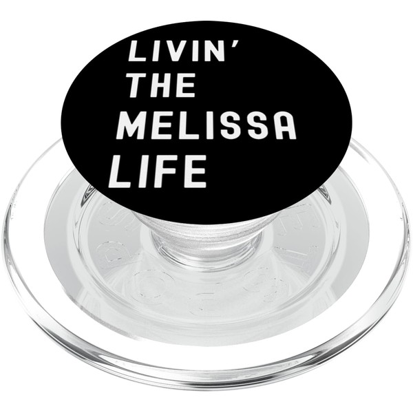 Melissa Lebt Das Melissa-Leben Name Lustig PopSockets PopGrip für MagSafe