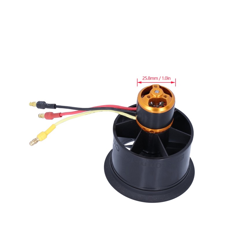 QXMotor QF261150mm Brushless Motor 34S with 12 Blades Ducted Fan