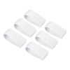PATIKIL Duvet Cover Clips, 6 Pieces, No Pins, Plastic Duvet