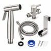 Handheld Toilet Bidet Sprayer Set for Bathroom - Stainless Steel