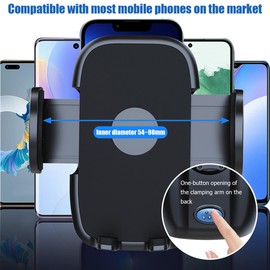 CGEAMDY 2 In 1 Drehbare Auto-Telefonhalterung, Becherhalter Handy-Halterung, 2 In 1 Becherhalter Erweiterte Handyhalterung, Autos Cup Holder Erweiterung Mit Handyhalter 360 Grad Drehbar Autoteile