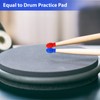 4 Pieces Drum Mute Drum Dampener Silicone Drumstick Silent Practice