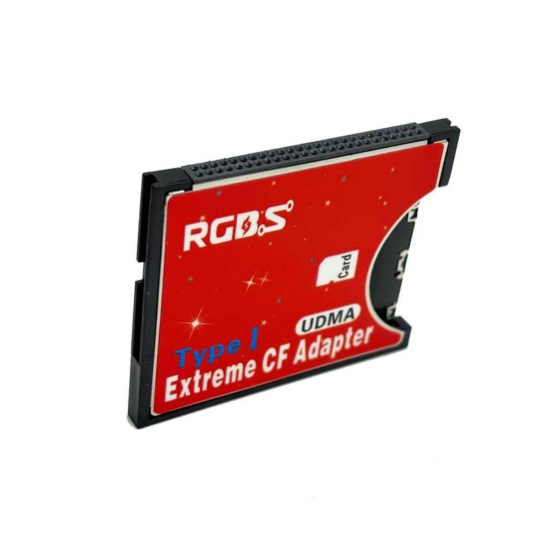 RGBS SD SDHC SDXC to High Speed Extreme Compact Flash