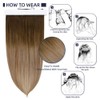 Full Shine Clip in Hair Extensions Individual 10Pcs Real Remy
