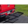 Hyper Tough Hitch Mounted Cargo Basket Trailer Mount Folding Luggage