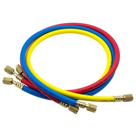 MONOSTORE General Purpose Air Conditioner Gas Charging Hose, Car Manifold Gauge, Air Conditioner Gas Charger Hose, Car Air Conditioner, Charge Hose, 35.4 inches (90 cm)