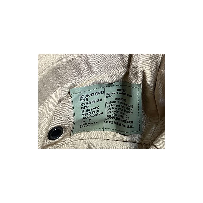 Desert Digital Camouflage Boonie Hat NO Emblem - Size: MD