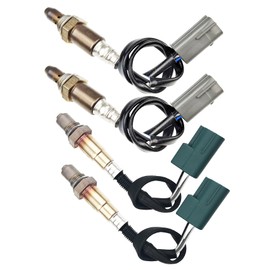 Ywim 2 Pairs Upper And Lower Oxygen Sensors Compatible with Nissan 2012 2011 2010 2009 2008 Armada Pathfinder Titan V8 5.6L 4Pcs O2 Sensors 234-9038 234-4835