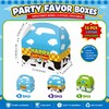 CHENRINDECO 15 Pack Cartoon Story Party Boxes Cookie Treat Boxes