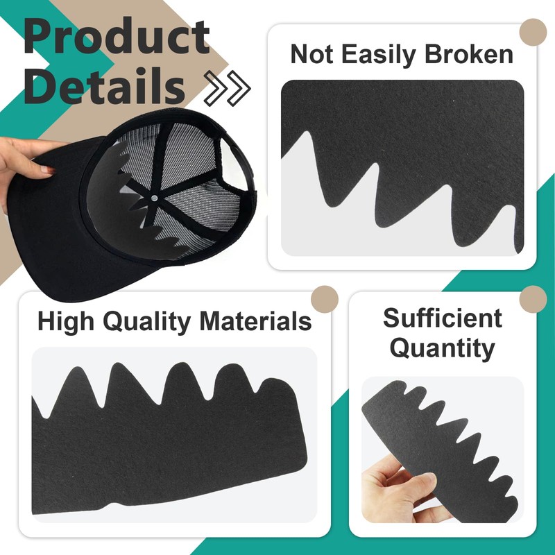 20Pcs Hat Shaper Insert - Baseball Caps Inserts Shapers, Reusable