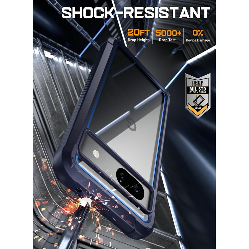 POETIC Guardian Case Compatible with Pixel 8A 5G (2024), Built-in