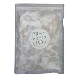 Green Rooibos Tea Bag, 0.07 oz (2 g) x 100 Packets, Large Capacity, Value Pack, Herbal Tea, Decaffeinated