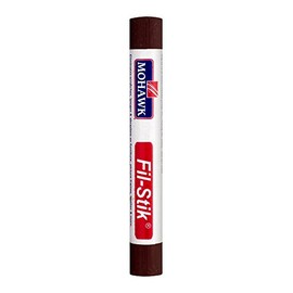 MOHAWK Finishing Products Fill Stick (Fil-Stik) Putty Stick for Wood Repair (Deep Mahogany)- Rub On Semi-Soft Wax Filler Stick