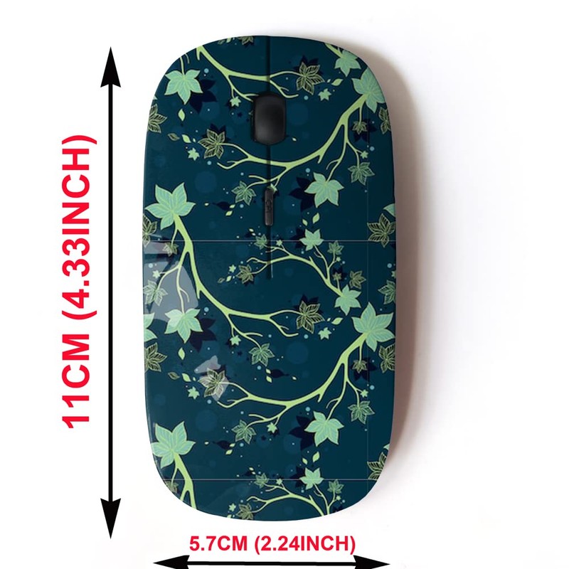 CJCBROES 2.4G Wireless Mouse with Cute Pattern Design for All