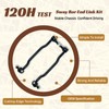 Chassora K90352 K90353 2PC Front Stabilizer Sway Bar End Link