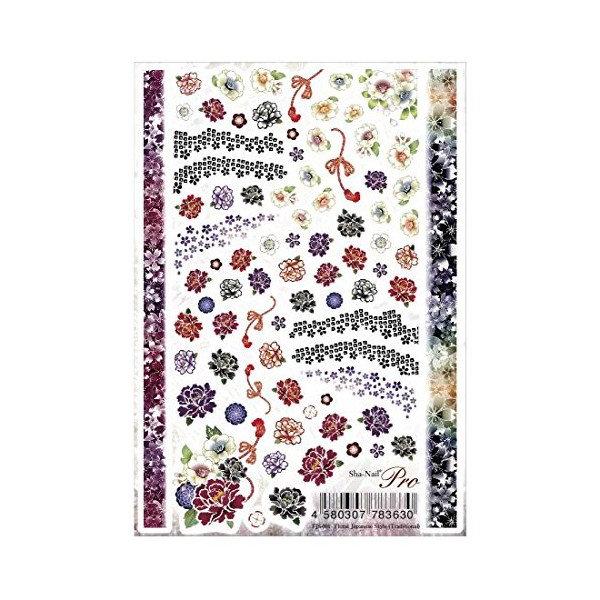 Photography Nail Pro Nail Sticker Japanese Flower Traditional Art Material