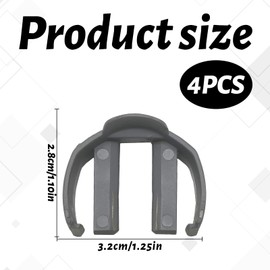 Car Washer C Clip, 4PCS Car Washer Clips, Cars Home Pressure Power Washers Trigger Gun C Clips for Karcher K2、K3、K7