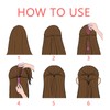 7 Pcs Hair Braid Tool Plastic Quick Beader Tool Hair