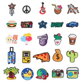 FRANKTECH Golf Club Covers Pins, 10pcs or 25pcs PVC Plastic Decoration Charms, Funny Add On, Compatible to Golf Head Covers