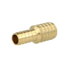 Brass Hose Connector Reduced for Hose 3/4 Inch to 1/2 Inch