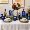 NURADA 3"x6"Flickering Flameless Candles: 3D Wick Acrylic Battery Operated LED