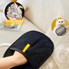 DXPETA Cat Grooming Glove, Electrostatic Pet Hair Remover, 3 Gloves