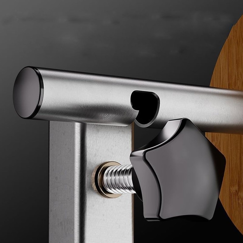 Bubble Film Reel Rack, Metal Floor Mount Bracket for Packaging