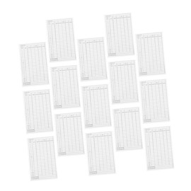 Kisangel Golf Scorecards Record Book Pcs Scorekeeper Accessory Outdoor Range Card Golf Score Notebook Mini Deck of Cards