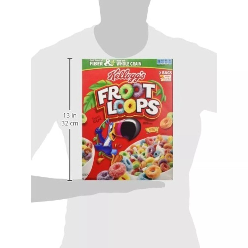 Kellogg's Froot Loops Breakfast Cereal (43.6 Oz, 2 pk.)