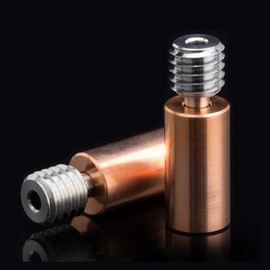 BZ 3D Sidewinder X1 Heatbreak Upgrade All Metal Titanium Alloy BiMetal Heatbreak for Sidewinder X1 X2 Bi-Metal Heatbreak,Kraken Chimera +,Cyclops Plus Muti Color Hotend.(2PCS)