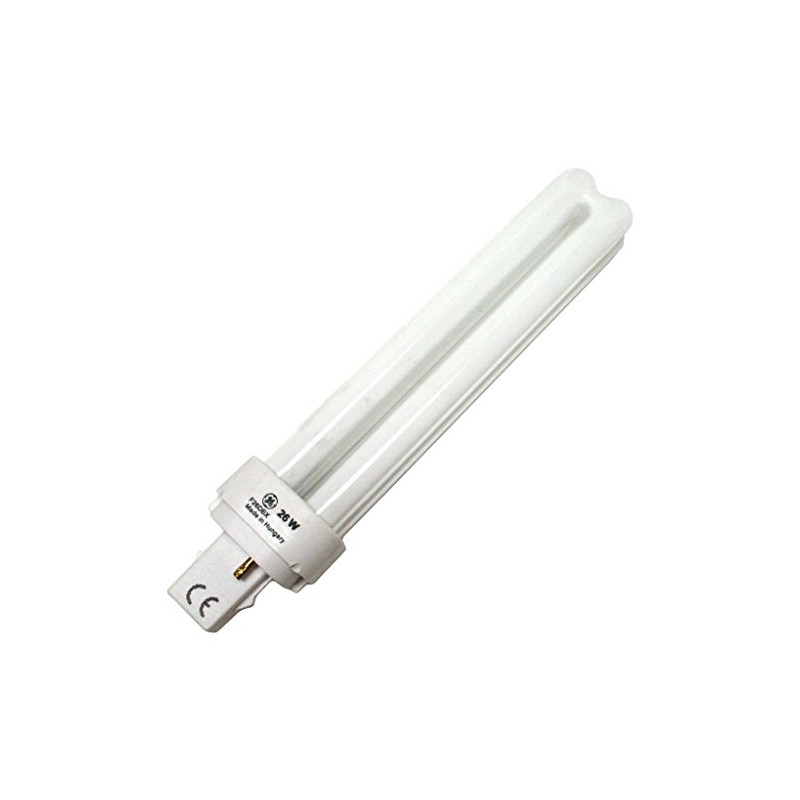 GE 97606 - F26DBX/827/ECO - 26 Watt 2-Pin Compact Fluorescent