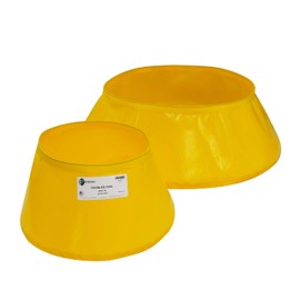 Enpac Prowler Pop-Up Pool, 20 Gallon, Yellow, Durable, Cold-Rated, Foldable, Teardrop Design, Lightweight