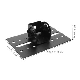 Gadpiparty Speaker Wall Mount Bracket Heavy Duty Audio Speaker Holder Design for Systems Sturdy Engineering Screw Rod for Support and Stability