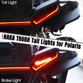 HAKA TOUGH Led Tail Lights for Polaris RZR XP 1000 Accessories 2024 2025, Red Brake Stop Lights Led Taillights for Polaris RZR XP 1000/XP 4 1000 Accessories 2024 2025, 2PCS, Replace #2415182, 2415183