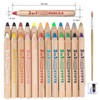 colozoo 3 in 1 Colouring Pencils | 24 Colours Set