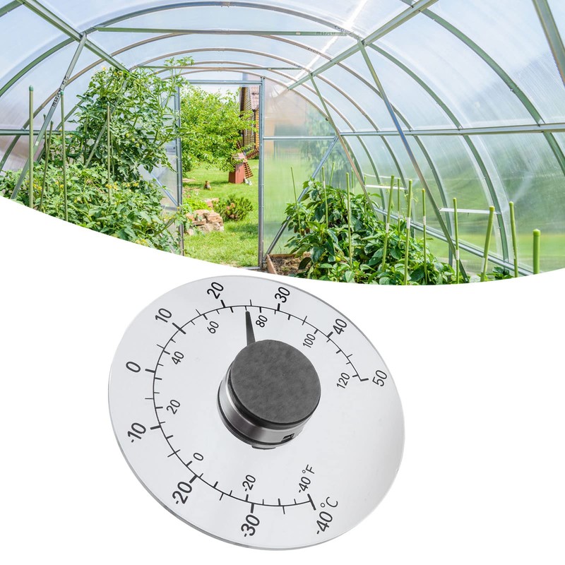 Outdoor Window Thermometer, Stick On Window Thermometer Temperature Indoor/Outdoor Waterproof