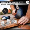OMIdeas 15 x Angle Brackets (40 x 40 x 40)