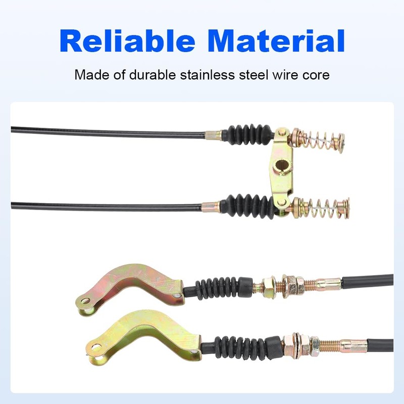 WMPHE Forward & Reverse Shift Cable 47 1/2" Compatible with