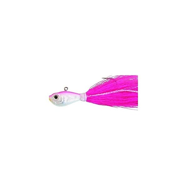 Spro Bucktail Jig-Pack of 1, Pink, 11/2-Ounce - 2 Pack