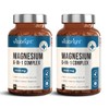 VitaBright Magnesium Glycinate Complex 6-in-1 | 2500mg~485mg Elemental | 120
