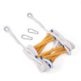 Fire Escape Ladder for Home 8ft Fire Emergency Ladders 2 Story Safety Survival Ladders Rope Ladder Emergency Fire Must Haves House