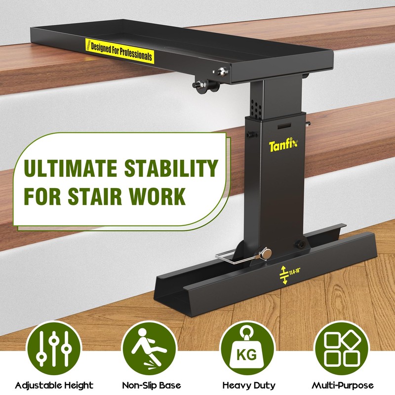 Tanfix Foldable | Heavy-Duty Ladder Extender Pro, High Strength Steel