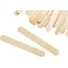 ANTETOK Tongue Depressor, 20 cm, 50 Pieces, Wooden Craft Sticks