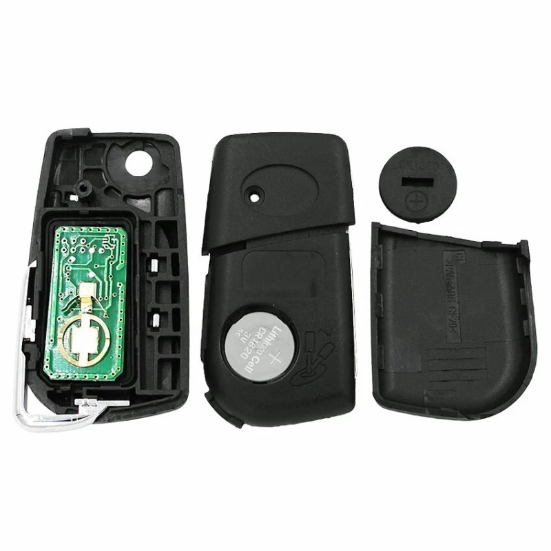 KeyMaster Upgraded Flip Smart Remote Key Fob for Toyota 4Runner