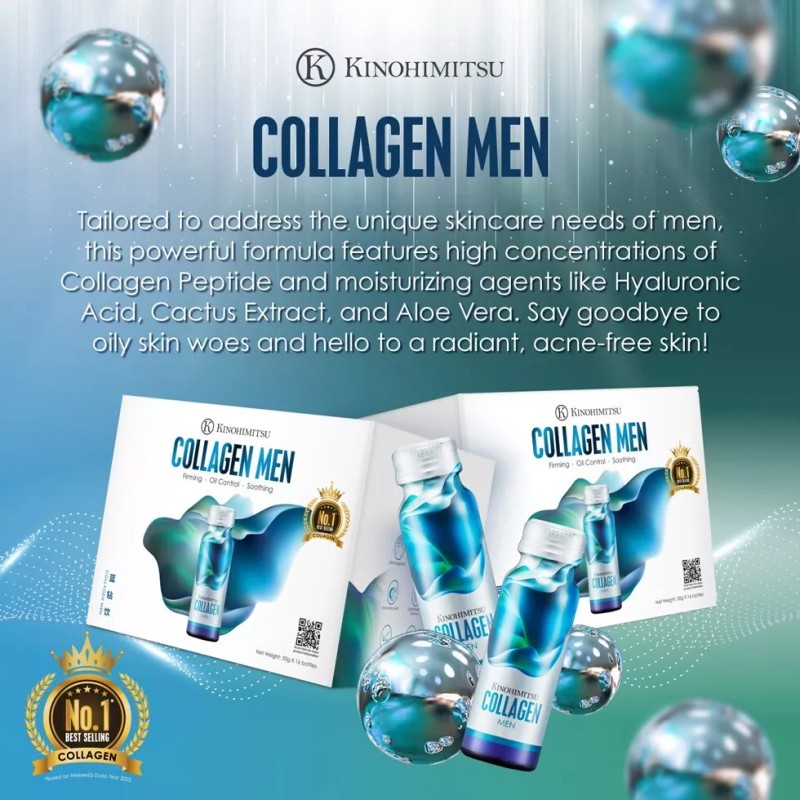 KINOHIMITSU J'Pan Collagen Men Drink 50ml x 16's-Specific Needs of