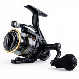Spinning Fishing Reel - 10 kg Max Drag, Aluminium Alloy Spool, Left/Right Interchangeable, Saltwater & Freshwater Use, Lightweight Metal Frame, Eva/CNC Handle Options, Long Casting (3000)