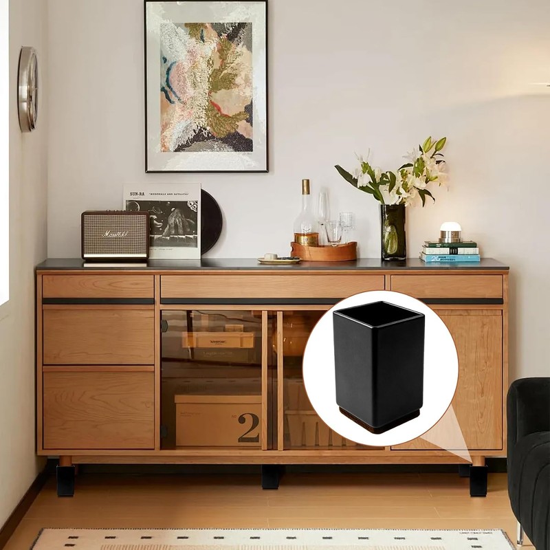 Risbay Bed Risers,2 inch Furniture Table Sofa Lift,Furniture Risers,Heavy Duty