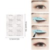 Pack of 4 Eye Makeup Stencil Stickers, Smoky Eyes and